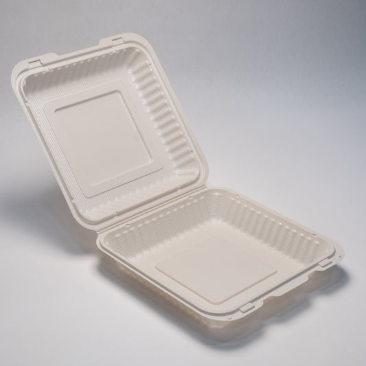 CM 91 -9 inchx9 inch single-compartment hinged container