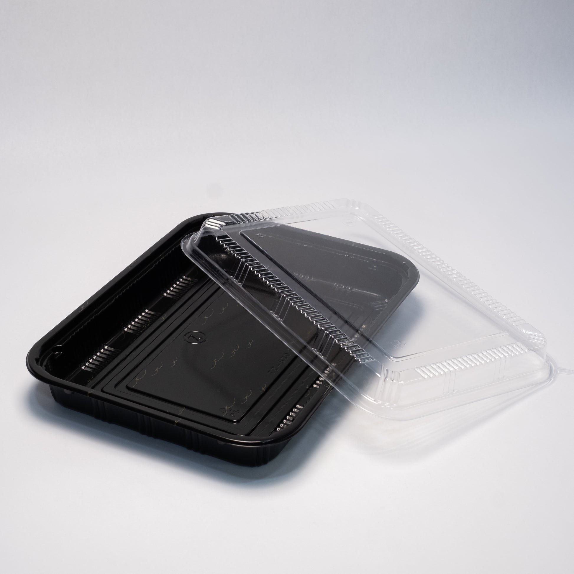 TZ 830 -10 1/2 inch x 7 7/8 inch x 1 3/8 inch sushi container